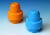Multi-cavity molds for softener caps.