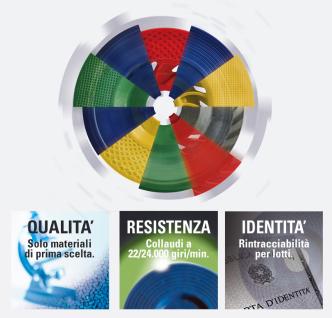 NASTEX, supporti in materiale plastico per dischi lamellari