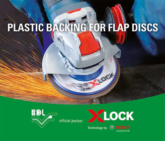 X-LOCK, Plastic backing for flap discs